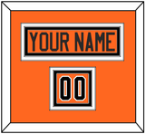 Philadelphia Nameplate & Number (Shoulder) - Alternate Black - Triple Mat 3