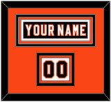Philadelphia Nameplate & Number (Shoulder) - Home Black (2007-2010) - Triple Mat 4