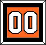 Philadelphia Number (Back) - Home Orange (2010-2017) - Single Mat 2