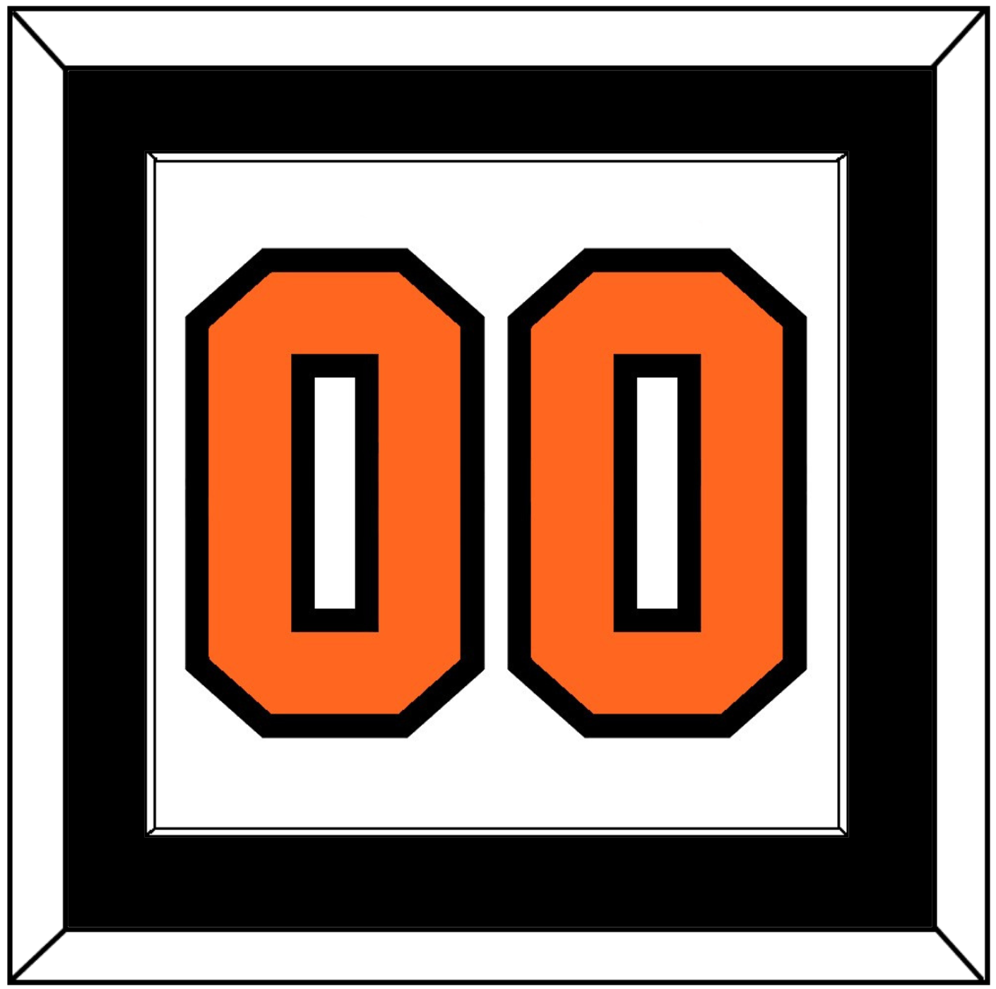 Philadelphia Number (Back) - Road White (2017-2023) - Essential Tier 2