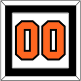 Philadelphia Number (Back) - Road White (2017-2023) - Single Mat 2