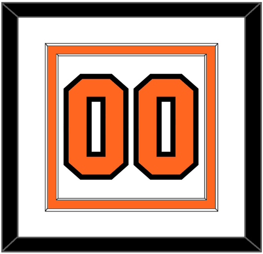 Philadelphia Number (Back) - Road White (2017-2023) - Signature Tier 1
