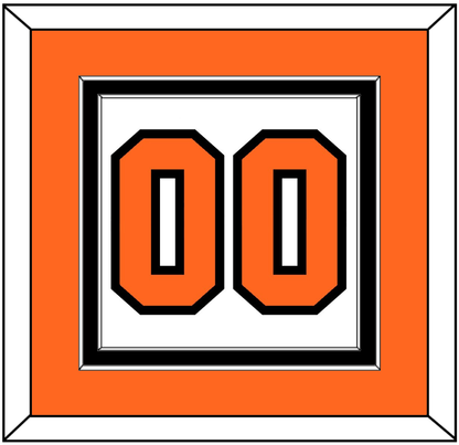 Philadelphia Number (Back) - Road White (2017-2023) - Signature Tier 2