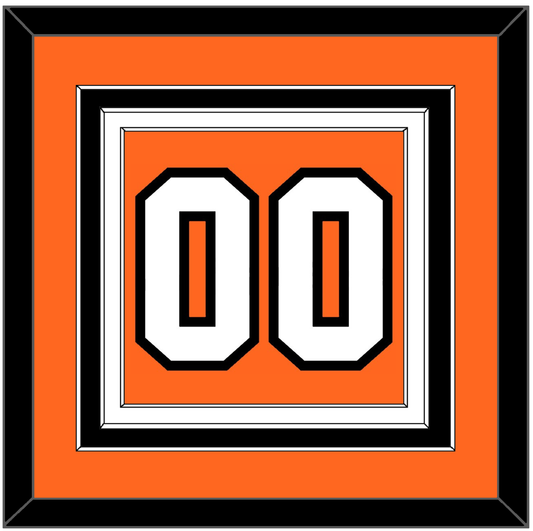 Philadelphia Number (Back) - Home Orange (2017-2023) - Premier Tier 2