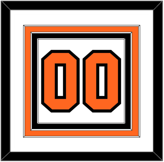 Philadelphia Number (Back) - Road White (2017-2023) - Premier Tier 1