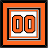 Philadelphia Number (Back) - Road White (2010-2017) - Triple Mat 2