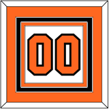 Philadelphia Number (Back) - Road White (2010-2017) - Triple Mat 2