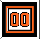 Philadelphia Number (Back) - Road White (2017-2023) - Triple Mat 3