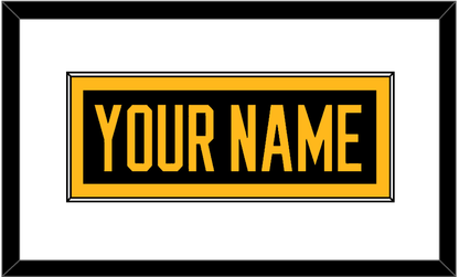 Pittsburgh Nameplate - Alternate Black (2021-2025) - Essential Tier 1