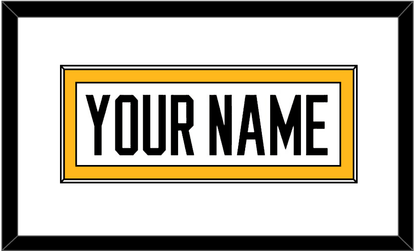 Pittsburgh Nameplate - Reverse Retro White (2020-2021) - Essential Tier 1