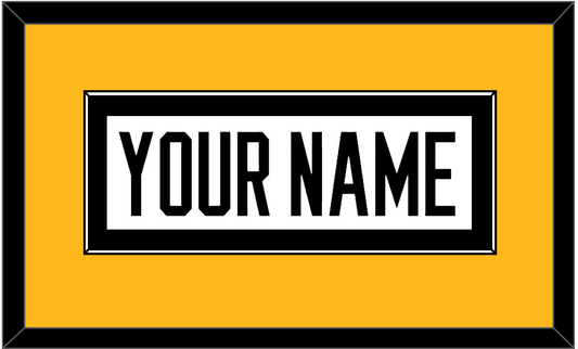 Pittsburgh Nameplate - Reverse Retro White (2020-2021) - Essential Tier 2
