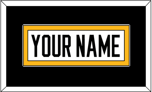 Pittsburgh Nameplate - Road White - Essential Tier 3