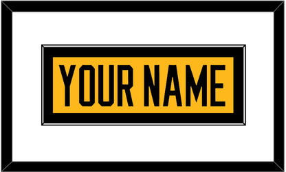 Pittsburgh Nameplate - Alternate Gold (2018-2021) - Essential Tier 1