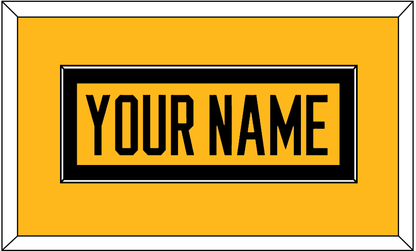 Pittsburgh Nameplate - Alternate Gold (2018-2021) - Essential Tier 2