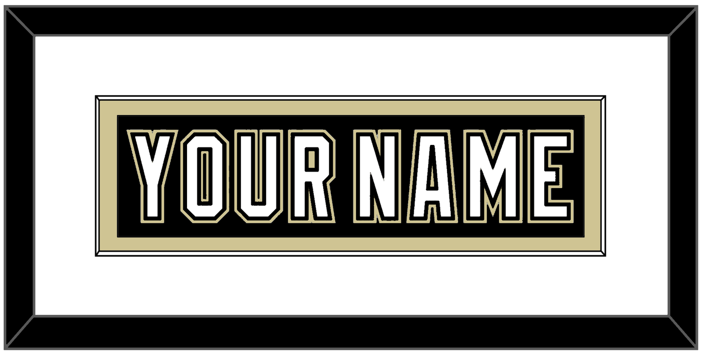 Pittsburgh Nameplate - Black Jersey (2000-2007) - Essential Tier 1
