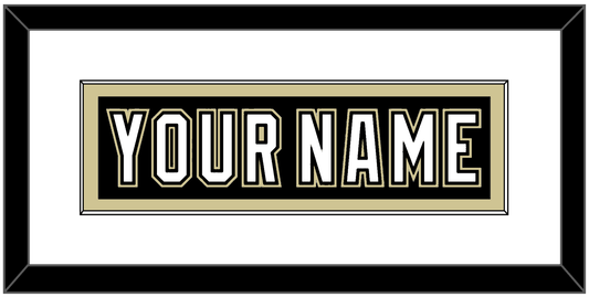 Pittsburgh Nameplate - Black Jersey (2000-2007) - Essential Tier 1