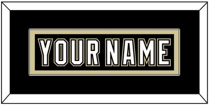 Pittsburgh Nameplate - Black Jersey (2000-2007) - Essential Tier 2