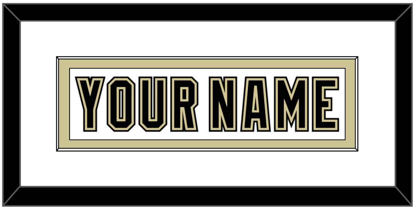 Pittsburgh Nameplate - White Jersey (2002-2007) - Essential Tier 1
