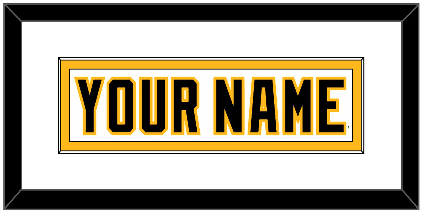 Pittsburgh Nameplate - Home White (1992-2002) - Essential Tier 1