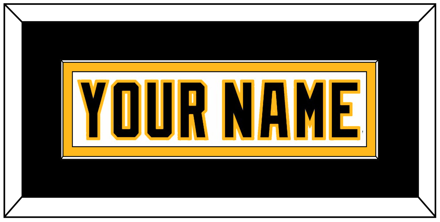 Pittsburgh Nameplate - Home White (1992-2002) - Essential Tier 2