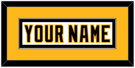 Pittsburgh Nameplate - Home White (1992-2002) - Essential Tier 3