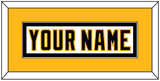 Pittsburgh Nameplate - Home White (1992-2002) - Single Mat 3