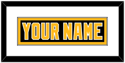 Pittsburgh Nameplate - Road Black (1980-1981) - Essential Tier 1