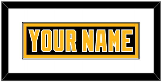 Pittsburgh Nameplate - Road Black (1992-1997) - Essential Tier 1