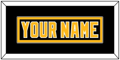 Pittsburgh Nameplate - Road Black (1992-1997) - Essential Tier 2