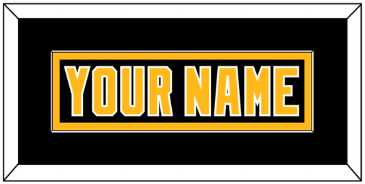 Pittsburgh Nameplate - Road Black (1992-1997) - Essential Tier 2