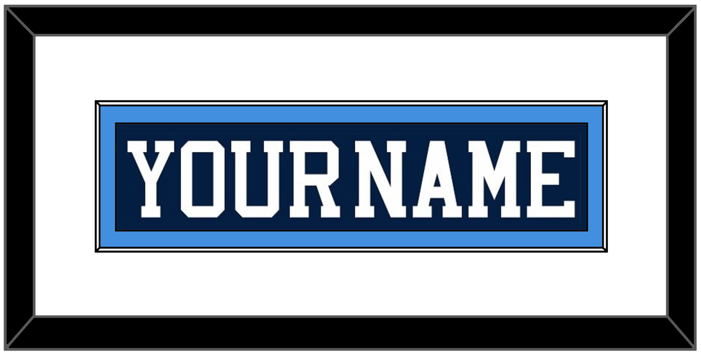 Pittsburgh Nameplate - Road Blue (1977-1980) - Essential Tier 1
