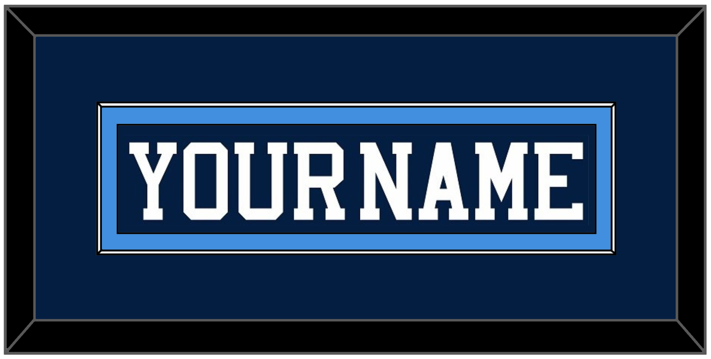 Pittsburgh Nameplate - Road Blue (1977-1980) - Essential Tier 2