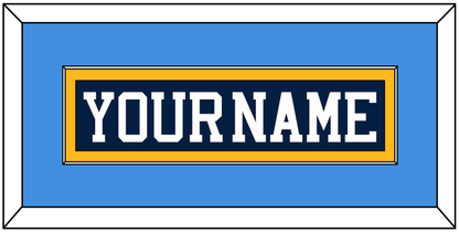 Pittsburgh Nameplate - Road Blue (1977-1980) - Essential Tier 3