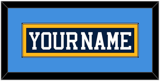 Pittsburgh Nameplate - Road Blue (1977-1980) - Essential Tier 3