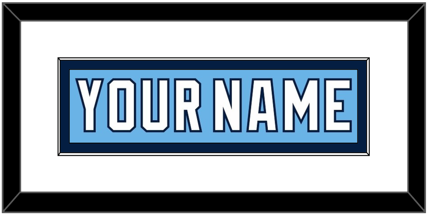 Pittsburgh Nameplate - 2008 Winter Classic Powder Blue - Essential Tier 1