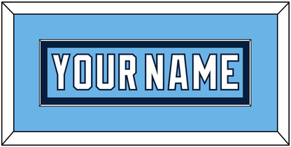 Pittsburgh Nameplate - Alternate Powder Blue (2008-2011) - Essential Tier 2