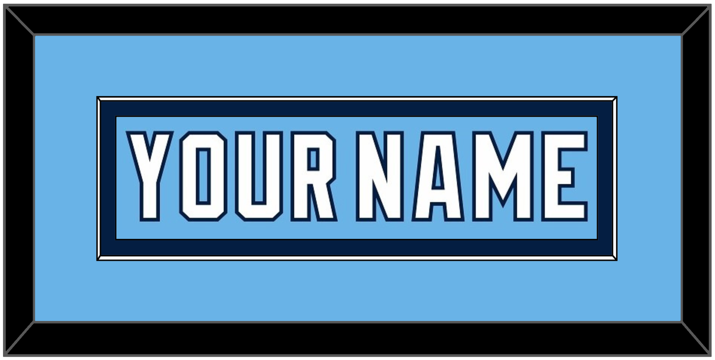 Pittsburgh Nameplate - Alternate Powder Blue (2008-2011) - Essential Tier 2