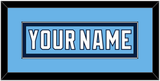 Pittsburgh Nameplate - 2008 Winter Classic Powder Blue - Single Mat 2