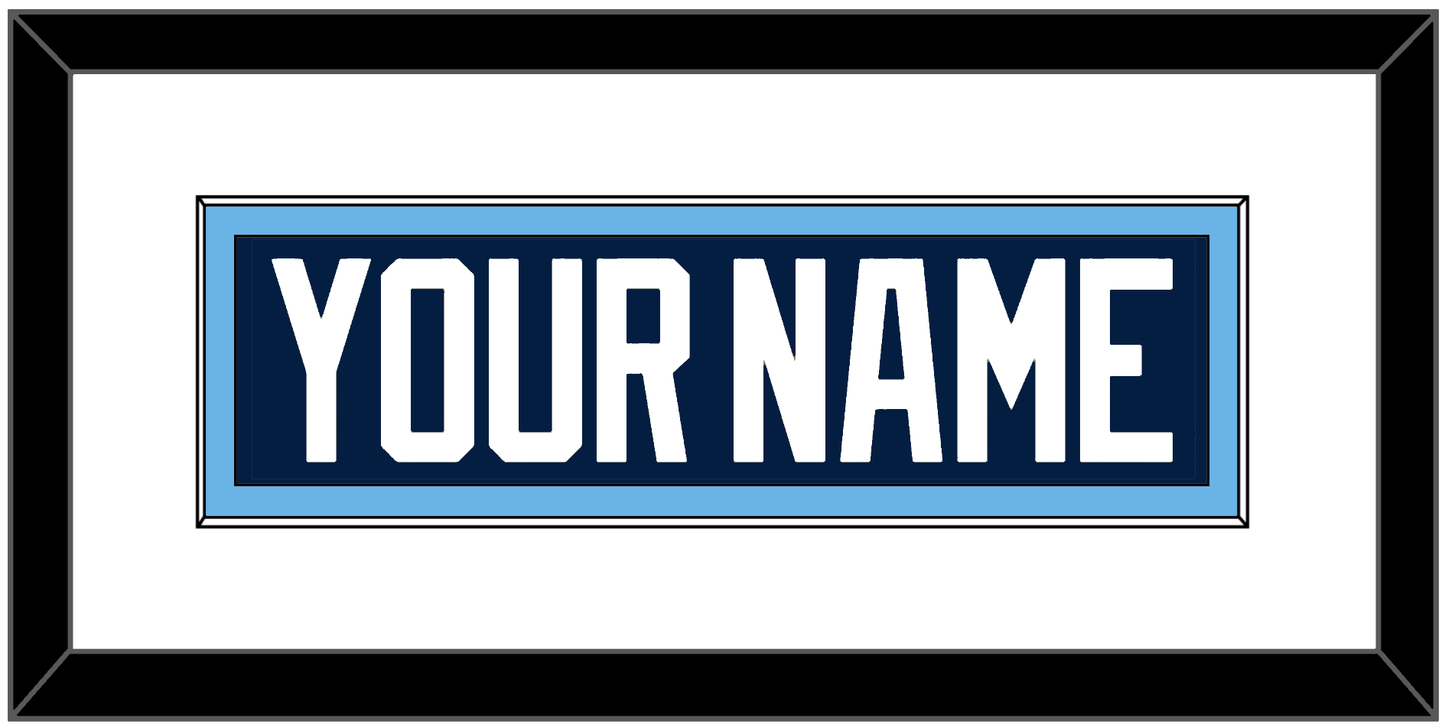 Pittsburgh Nameplate - 2011 Winter Classic Blue - Essential Tier 1