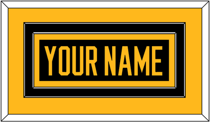 Pittsburgh Nameplate - Alternate Black (2021-2025) - Signature Tier 2