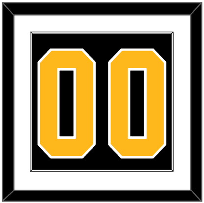 Pittsburgh Number (Back) - Road Black (1992-1997) - Essential Tier 1