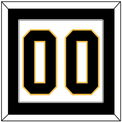 Pittsburgh Number (Back) - Home White (1984-1988) - Essential Tier 1