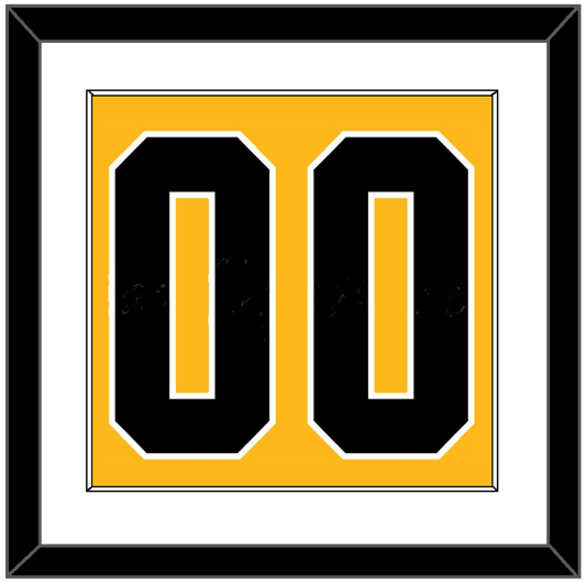 Pittsburgh Number (Back) - Alternate Gold (2018-2021) - Essential Tier 1