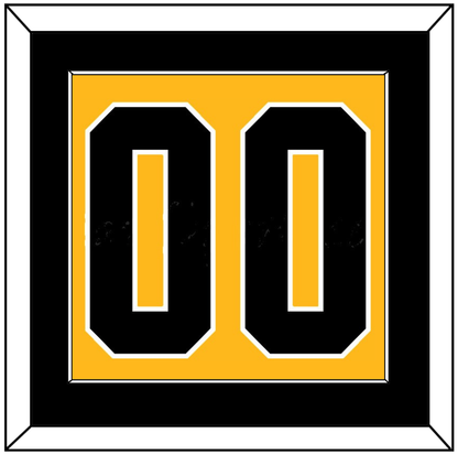 Pittsburgh Number (Back) - Alternate Gold (2018-2021) - Essential Tier 2