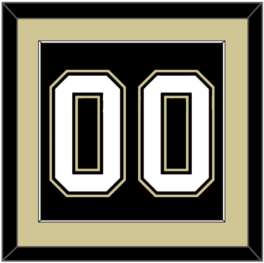 Pittsburgh Number (Back) - Home Black (2007-2016) - Essential Tier 2
