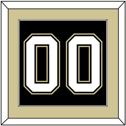 Pittsburgh Number (Back) - Home Black (2007-2016) - Essential Tier 2