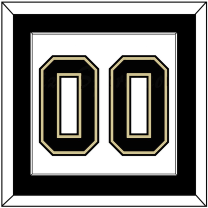 Pittsburgh Number (Back) - Road White (2007-2016) - Essential Tier 1