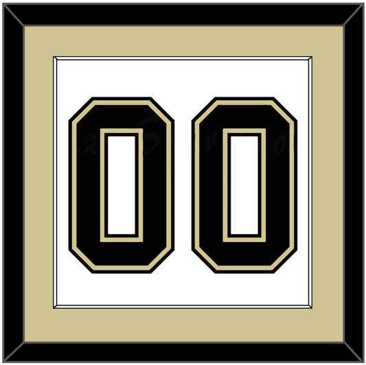 Pittsburgh Number (Back) - Road White (2007-2016) - Essential Tier 2