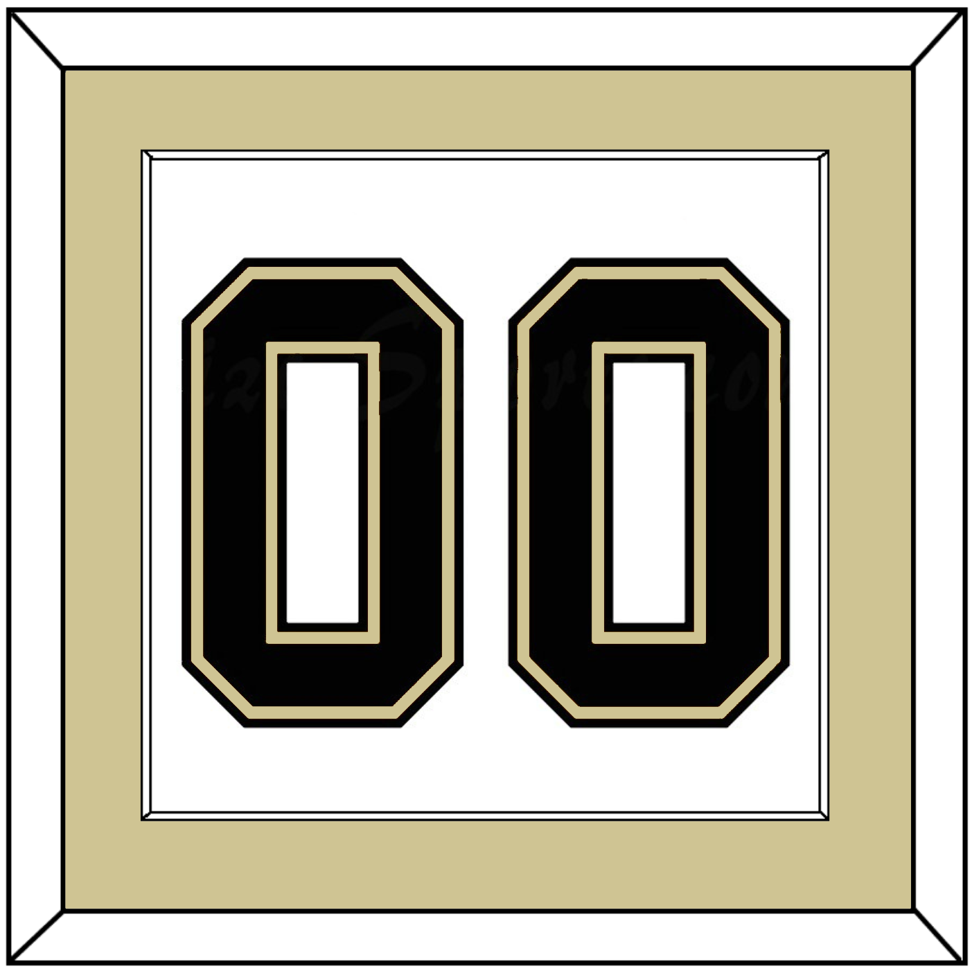 Pittsburgh Number (Back) - Road White (2007-2016) - Essential Tier 2