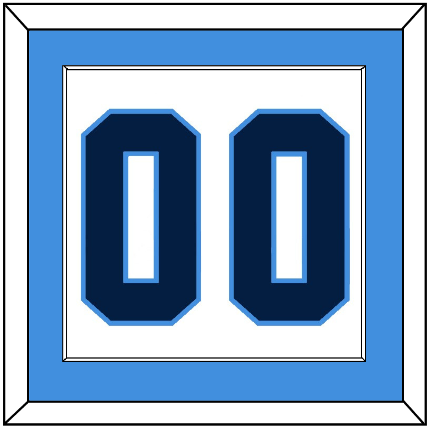 Pittsburgh Number (Back) - Home White (1977-1980) - Essential Tier 2